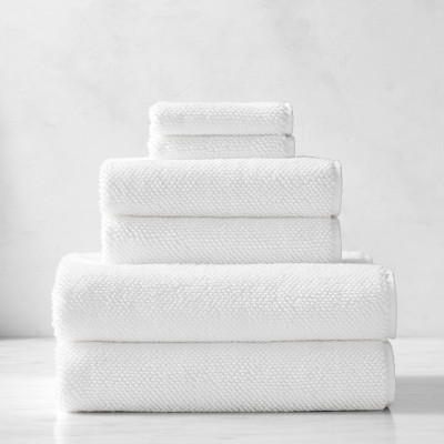 Plush Bath Towels, Set of 6 | Williams-Sonoma