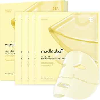 medicube Jelly Gel Mask with Brightening Kojic Acid Turmeric | Overnight Face Mask for Glass Glow... | Amazon (US)