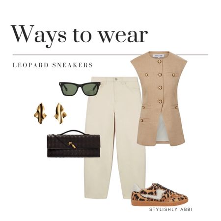 Ways to wear leopard sneakers . Styling ideas. 

#LTKStyleTip #LTKFindsUnder50