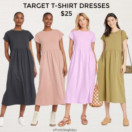 ⭐️ TARGET TSHIRT DRESSES $25

Spring dresses / Spring outfit ideas / Spring dress / Casual dress 

#LTKunder50 #LTKSeasonal #LTKstyletip