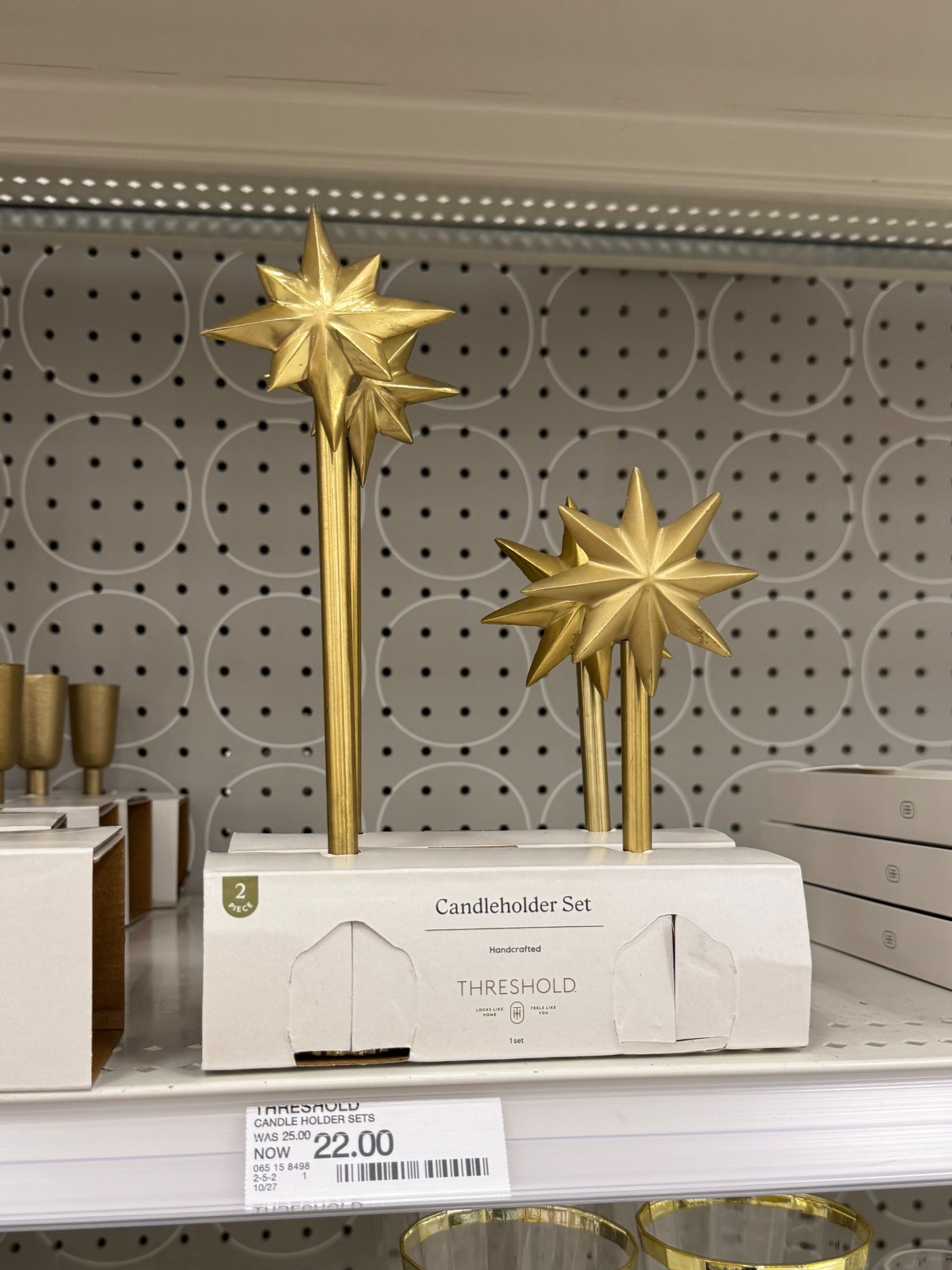 Harry Potter chapter star vibes, candle holders! 

#LTKGiftGuide #LTKHoliday #LTKSaleAlert