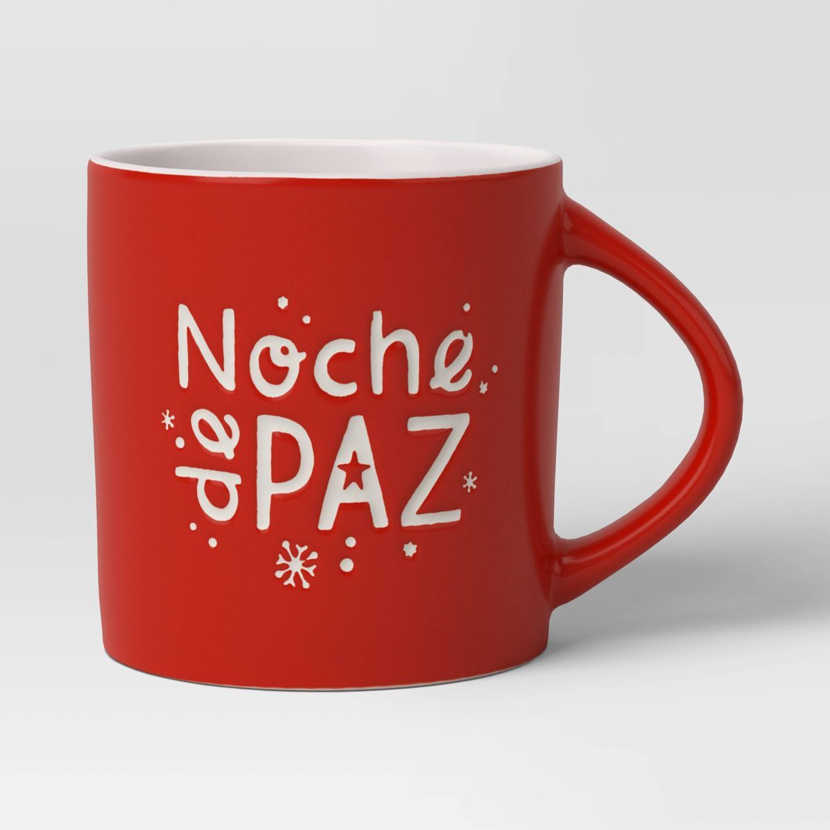 16oz Christmas 'Noche De PAZ' Mug Red - Wondershop™ | Target