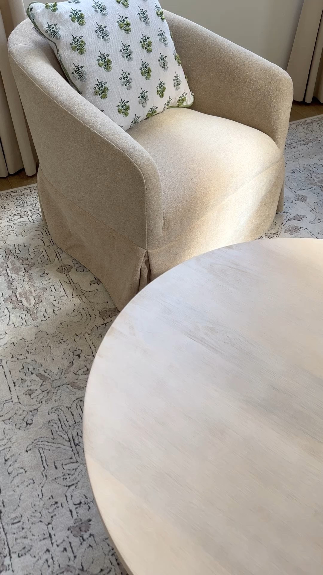 These swivel chairs are so good! Love the color and I’m so impressed with my new coffee table. It’s heavy duty! Curtains are the color ‘seed pearl.'

#LTKSaleAlert #LTKHome #LTKmomlife