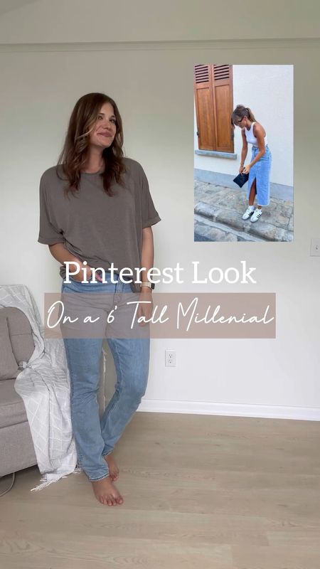 Denim midi skirt with a white cropped tank, ruffle socks, adidas sambas and simple gold jewelry with black sunglasses and a fold over clutch

Tall fashion, Pinterest outfit, Amazon outfits, jean skirt, midi denim skirt, Amazon looks, summer outfits, sambas 

#LTKSeasonal #LTKVideo #LTKFindsUnder50