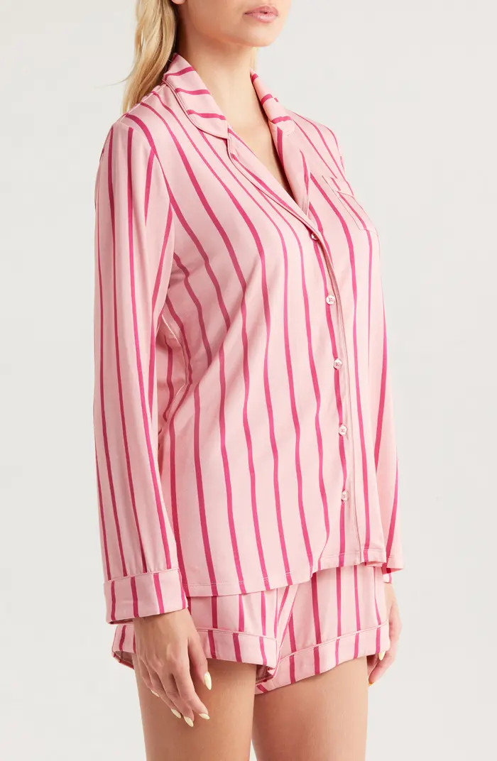 Nordstrom Moonlight Eco Long Sleeve Short Pajamas | Nordstrom | Nordstrom