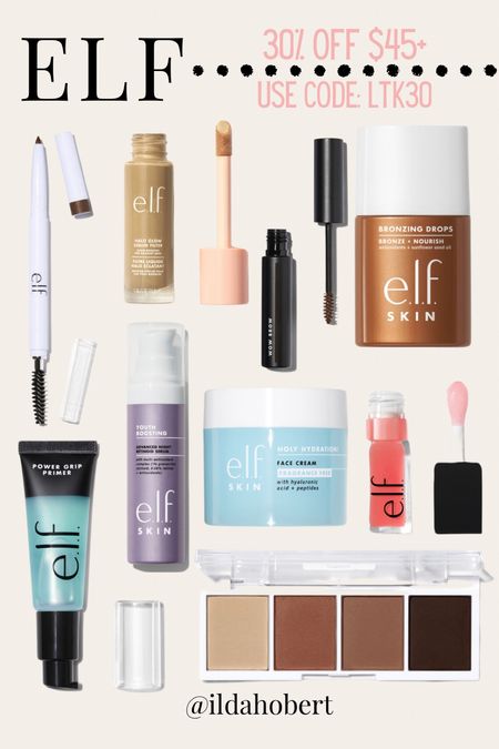 Elf cosmetics — 30% off $45+ with code LTK30!

Cosmetics, beauty, makeup, skincare

#LTKBeauty #LTKxelfCosmetics #LTKSaleAlert