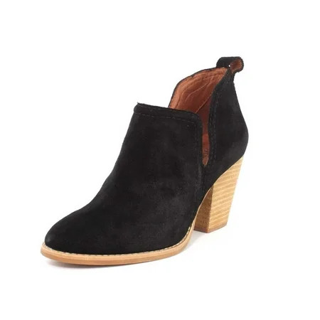 Jeffrey Campbell ROSALEE Boots Black Oiled Suede | Walmart (US)