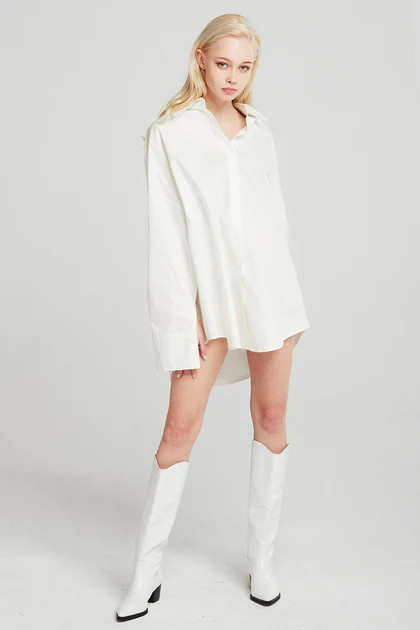 Ariana Oversized Fit Shirt | Storets (Global)