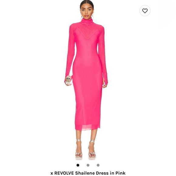 X Revolve shailene dress in pink by AFRM | Poshmark