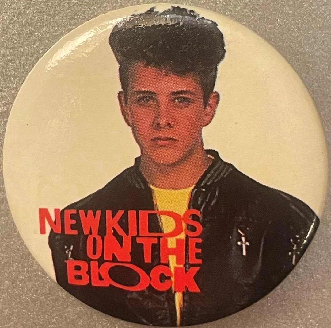 Vintage 1980s New Kids on the Block Pin, Joey Mcintyre, Boston, MA, NKOTB - Etsy | Etsy (US)