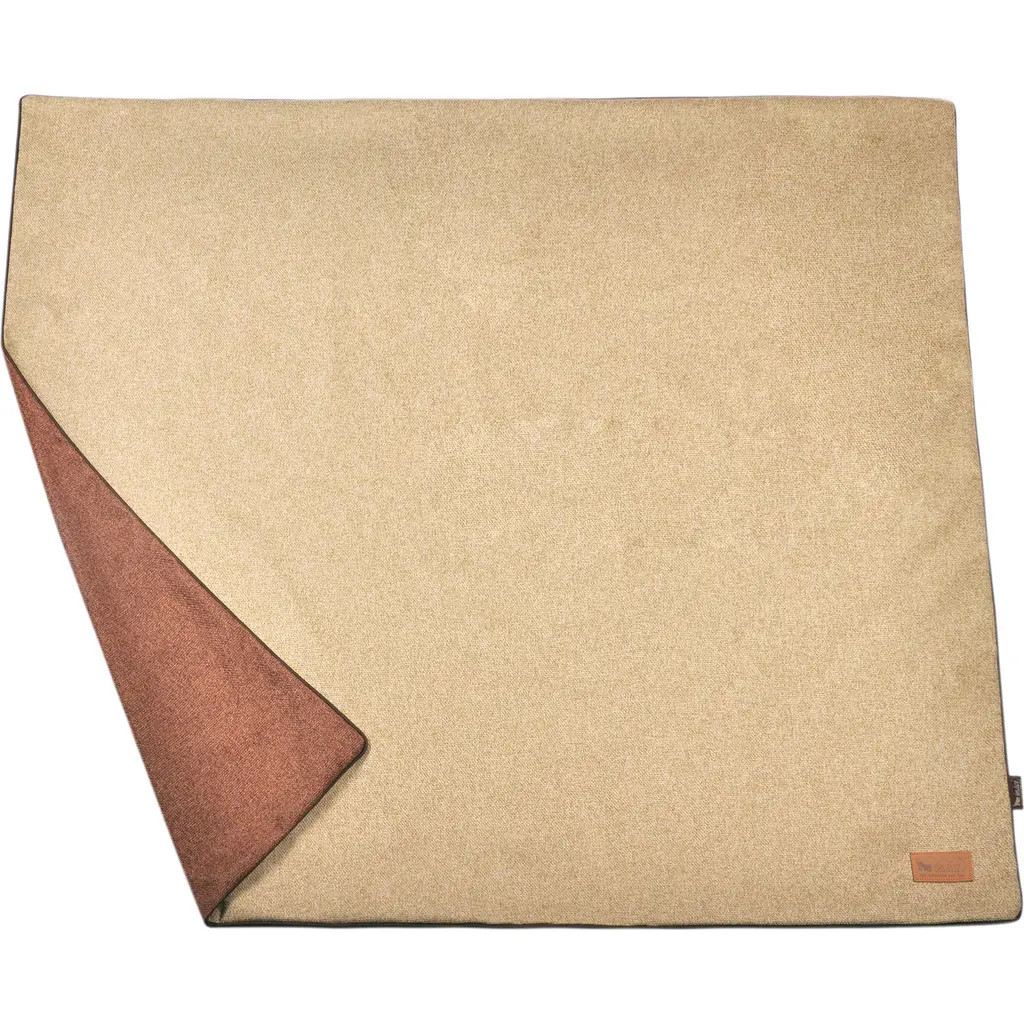 P.L.A.Y. Luxe Throw Twill Pet Blanket 54X47 Inches in Brown at Nordstrom | Nordstrom