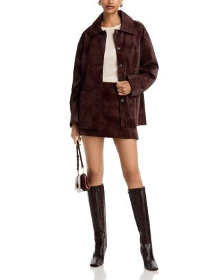 Rita Faux Suede Jacket | Bloomingdale's (US)