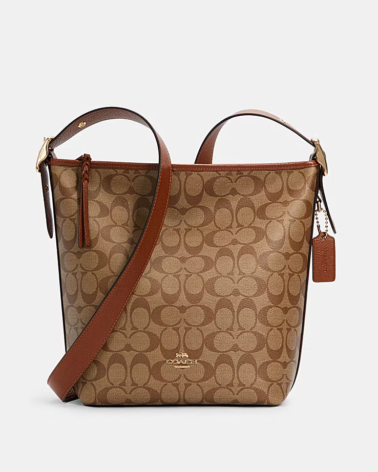 Val Duffle In Signature Canvas | Coach Outlet US