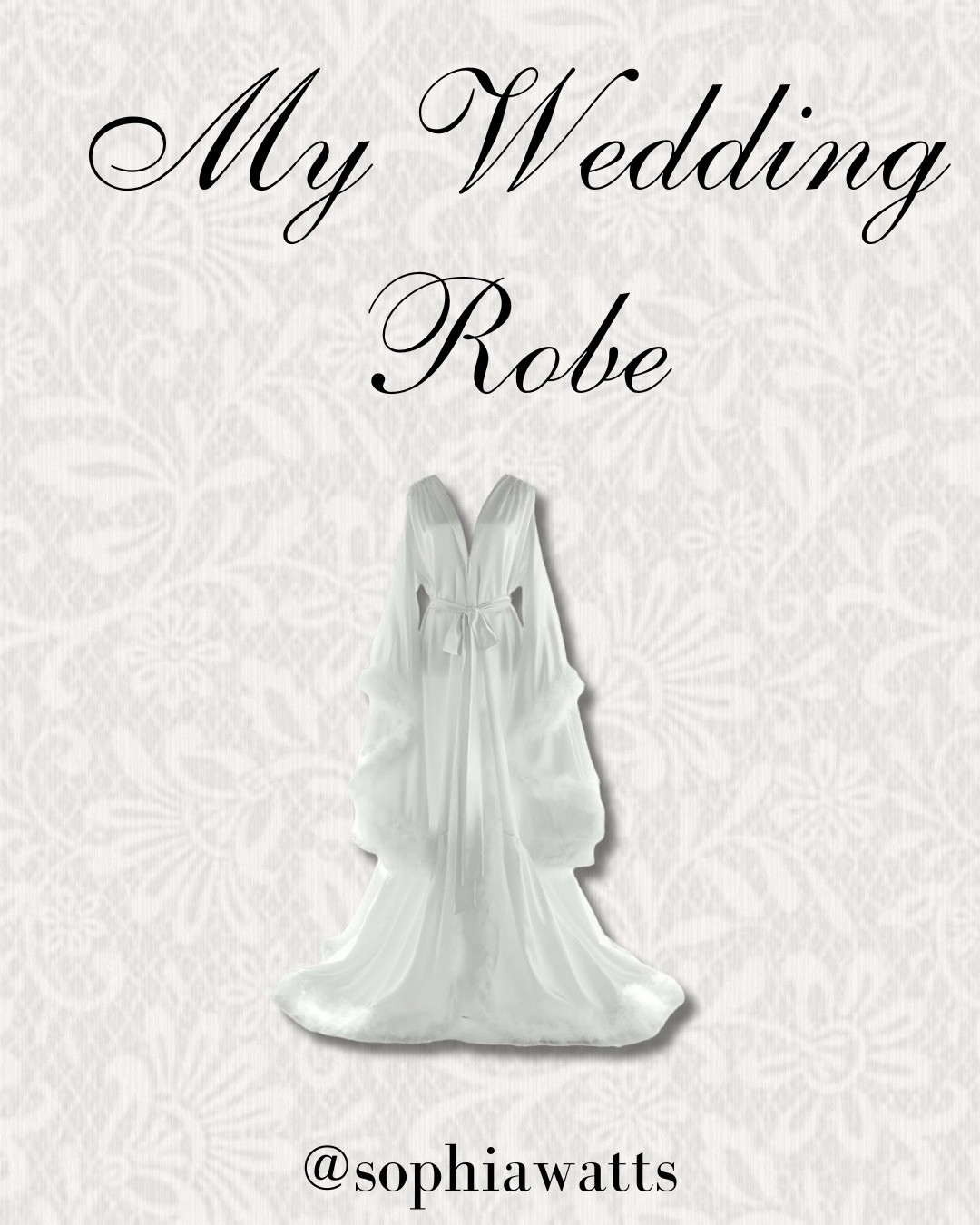Will ALWAYS be in love with this robe. Such a statement!!!👰🏼‍♀️🫶🏼

#LTKfindsunder100 #LTKstyletip #LTKbeauty