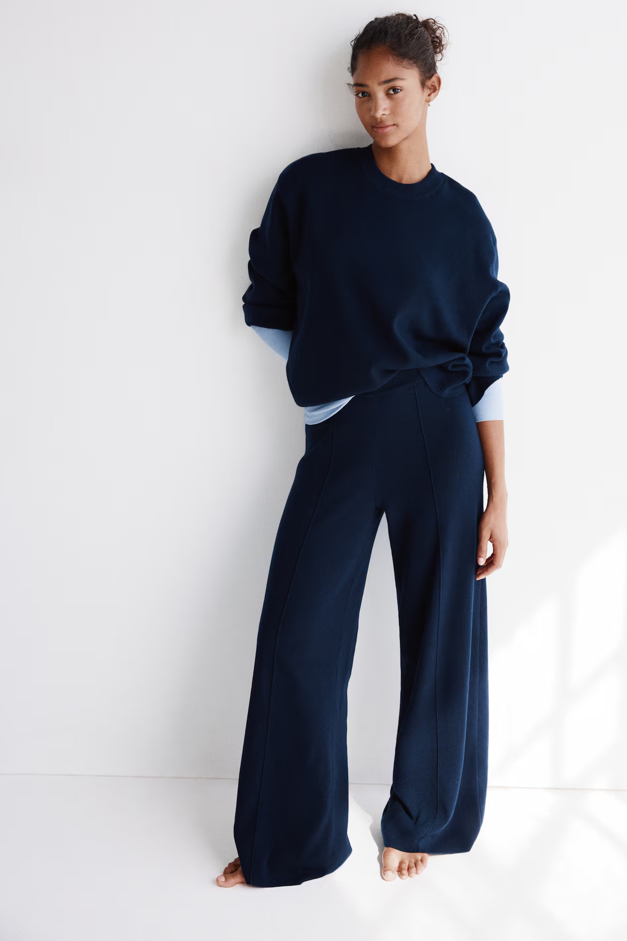 Fine-knit trousers | H&M (UK, MY, IN, SG, PH, TW, HK)