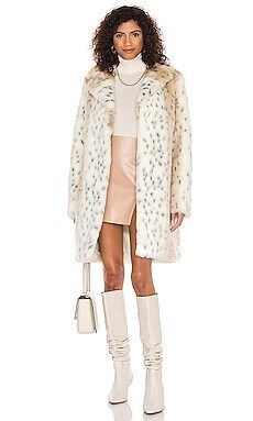 MAJORELLE Fifi Coat in Spotted Multi from Revolve.com | Revolve Clothing (Global)