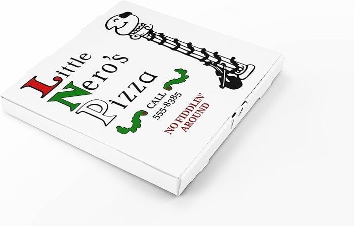 Little Nero's Full Size Pizza Box Costume Prop Christmas Gift from Home Alone | Amazon (US)