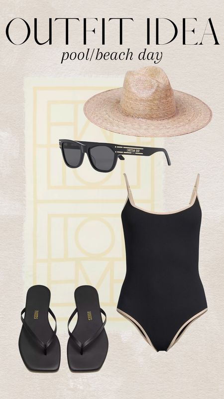 Outfit idea | pool or beach day! 