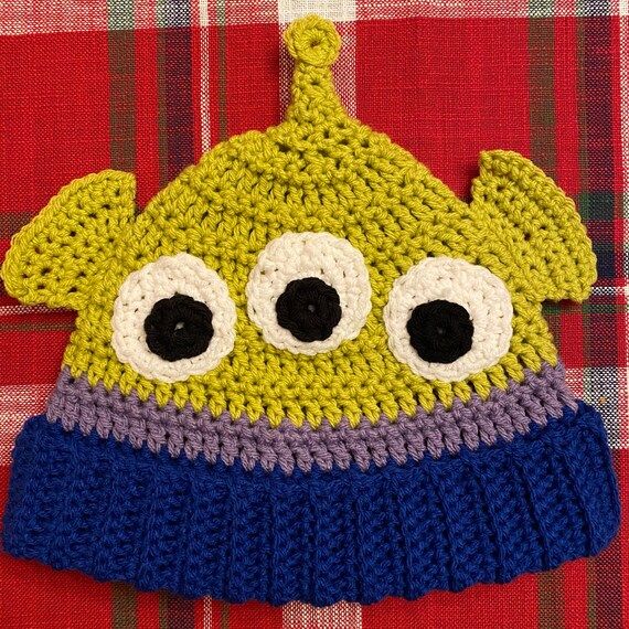 Read the full title
    Toy Story Alien Beanie | Etsy (US)