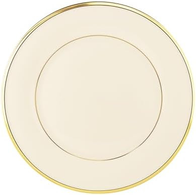 Lenox Eternal Gold Banded Ivory China Dinner Plate - | Amazon (US)