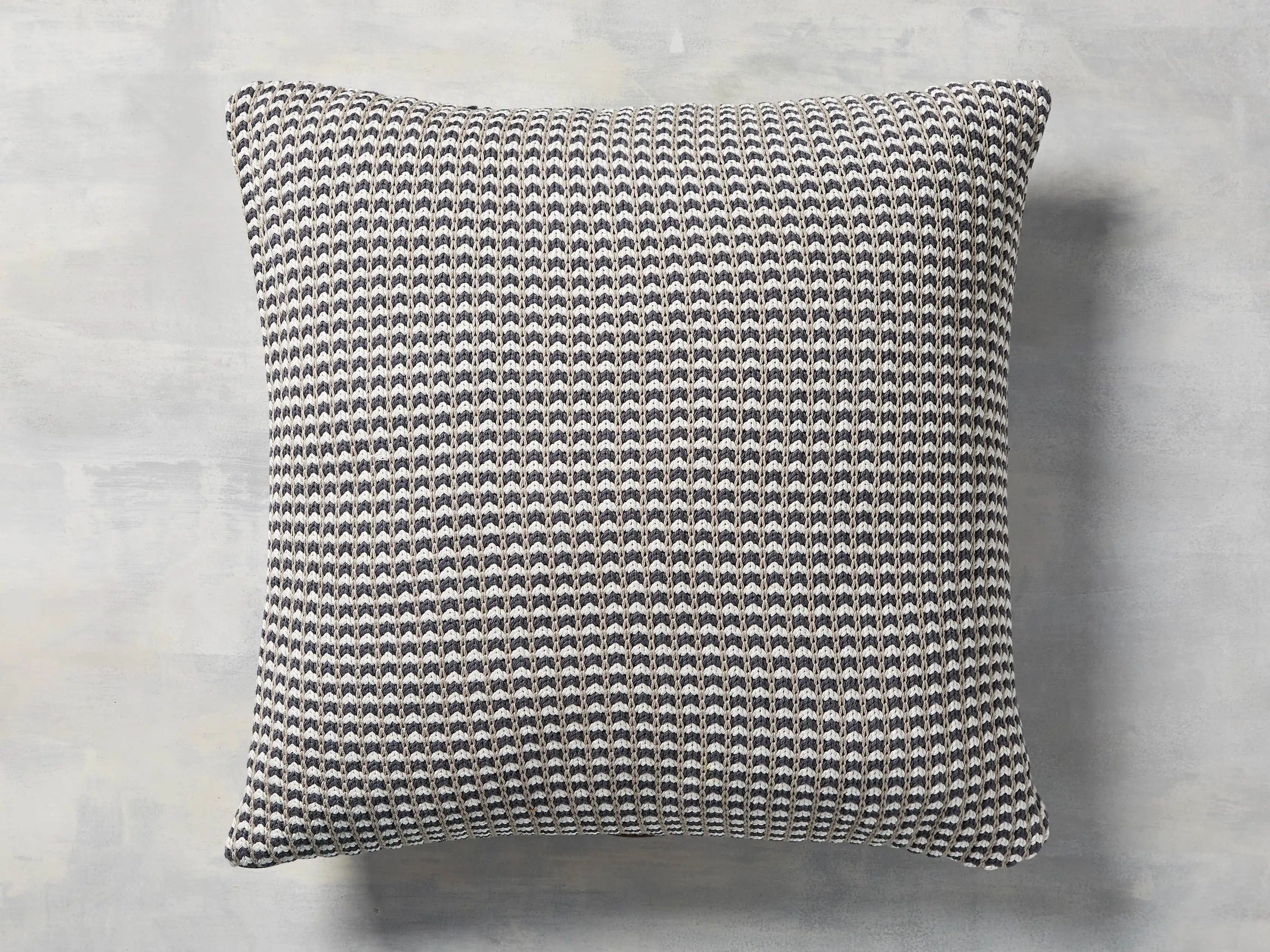 Lattice Knit Floor Pillow | Arhaus