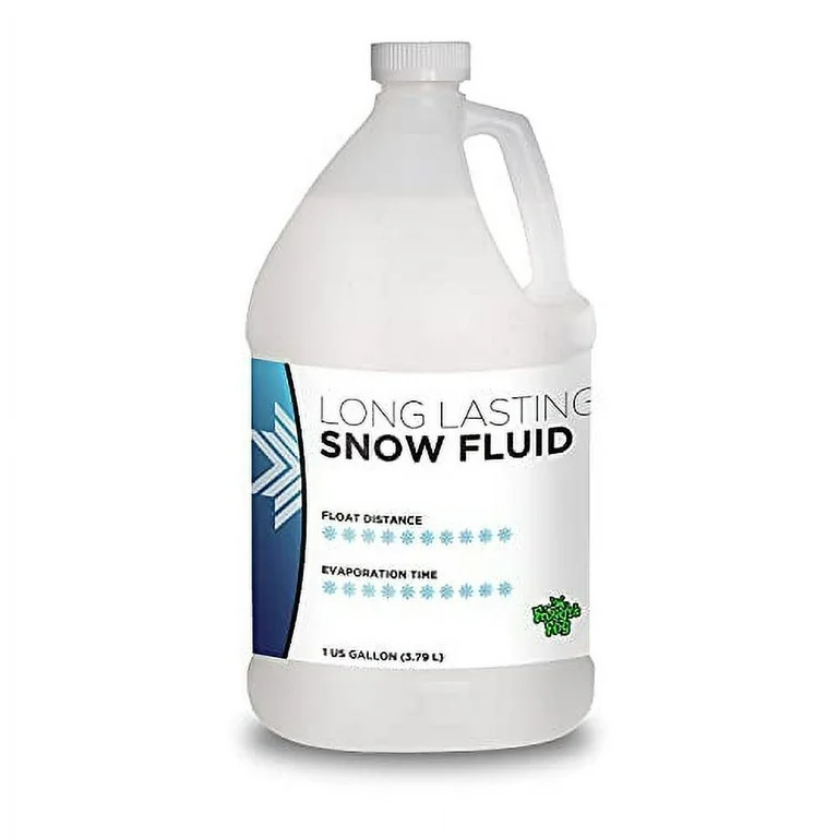 Froggy's Flakes® - LONG LASTING Snow Juice Machine Fluid by Froggy's Fog® - (75 Foot Plus Float... | Walmart (US)