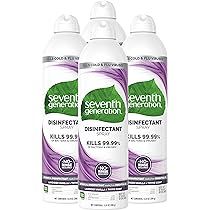Seventh Generation Disinfectant Spray, Lavender Vanilla & Thyme, 13.9 Ounce (Pack Of 4) | Amazon (US)