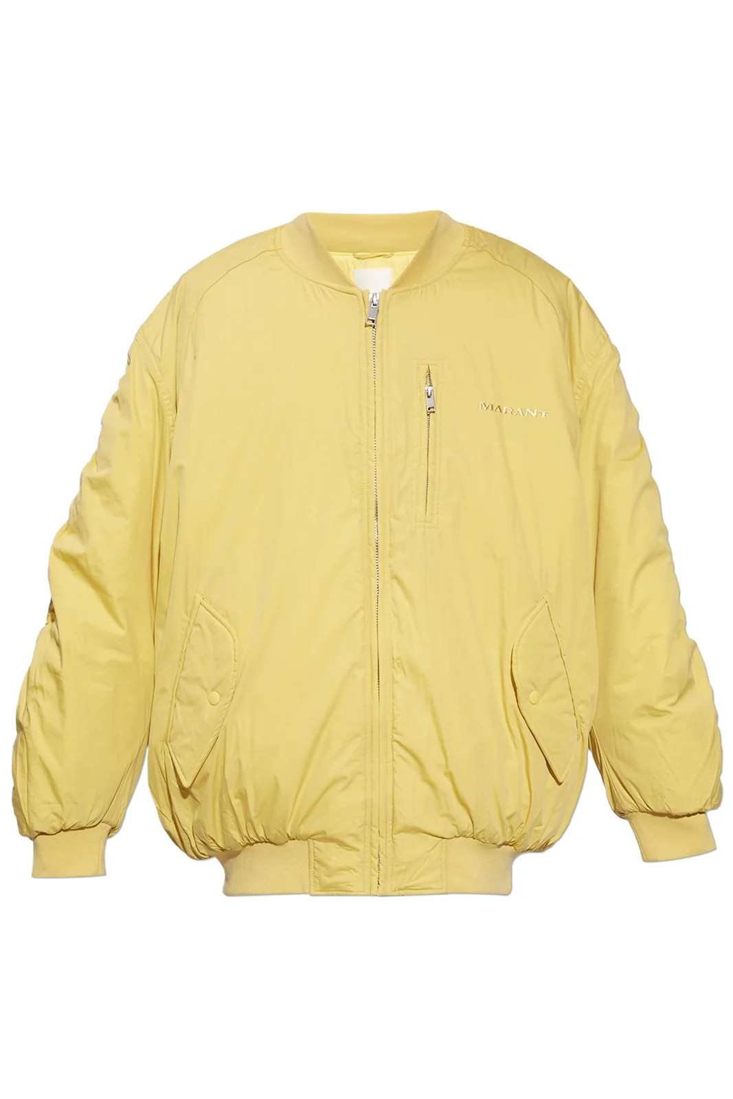 Isabel Marant Bakya Logo Embroidered Bomber Jacket | Cettire Global