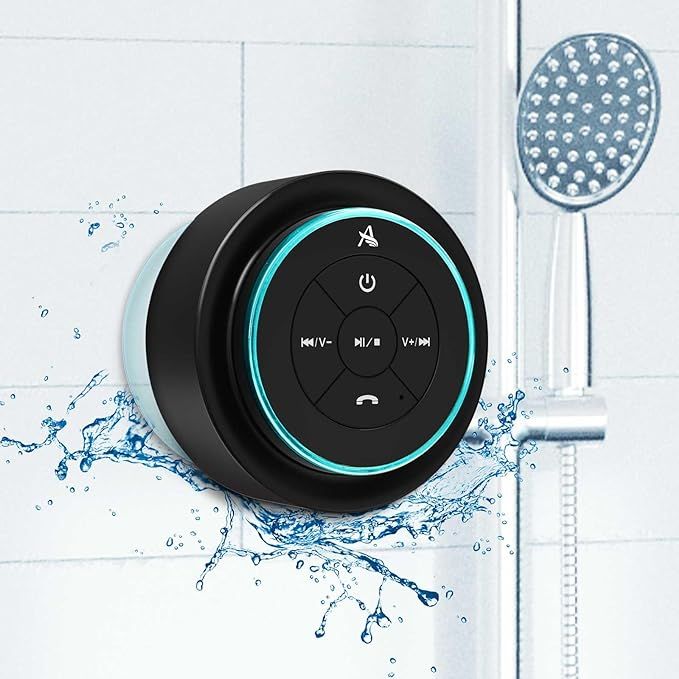 XLeader, Upgraded, Shower Speaker, Certified IPX7 Waterproof Bluetooth Wireless Speaker, Electron... | Amazon (US)