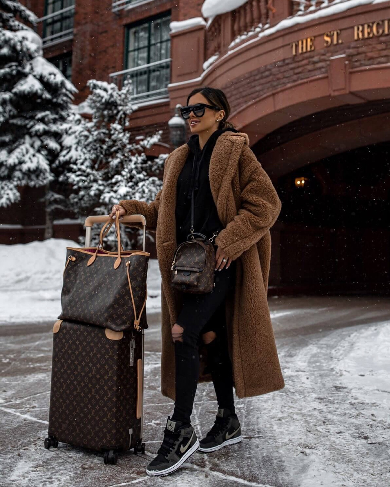 Travel outfit ideas
Max mara teddy bear coat
Revolve black hoodie
Nike air Jordan’s 


#LTKStyleTip #LTKTravel #LTKSeasonal
