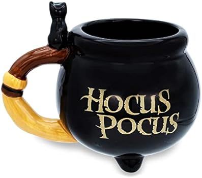 Disney Hocus Pocus Sanderson Sisters Cauldron Potion 3D Sculpted Ceramic Mug | Amazon (US)