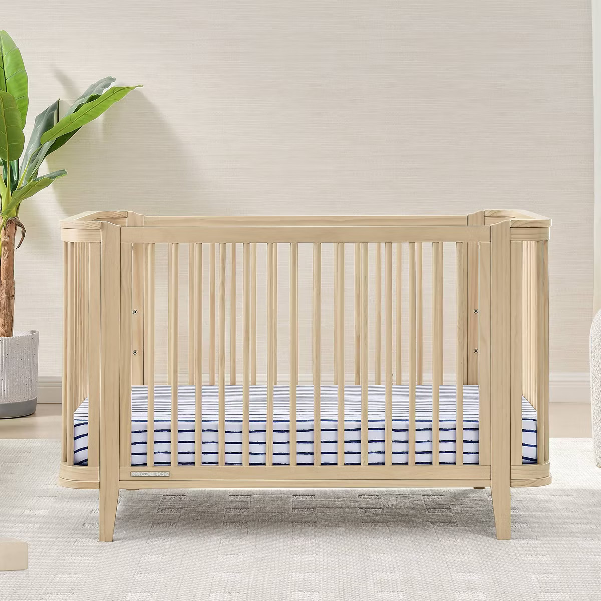 Delta Children Noah 4-In-1 Convertible Crib Greenguard Gold Certified - Natural Sandstone | Target