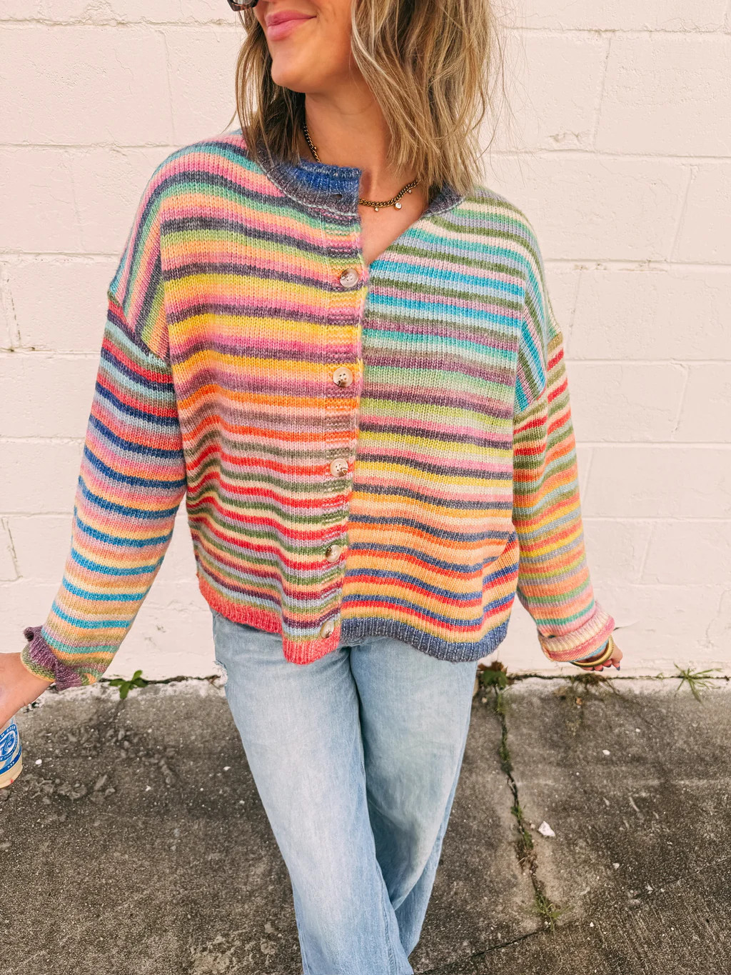 rainbowland cardigan | Etta+East