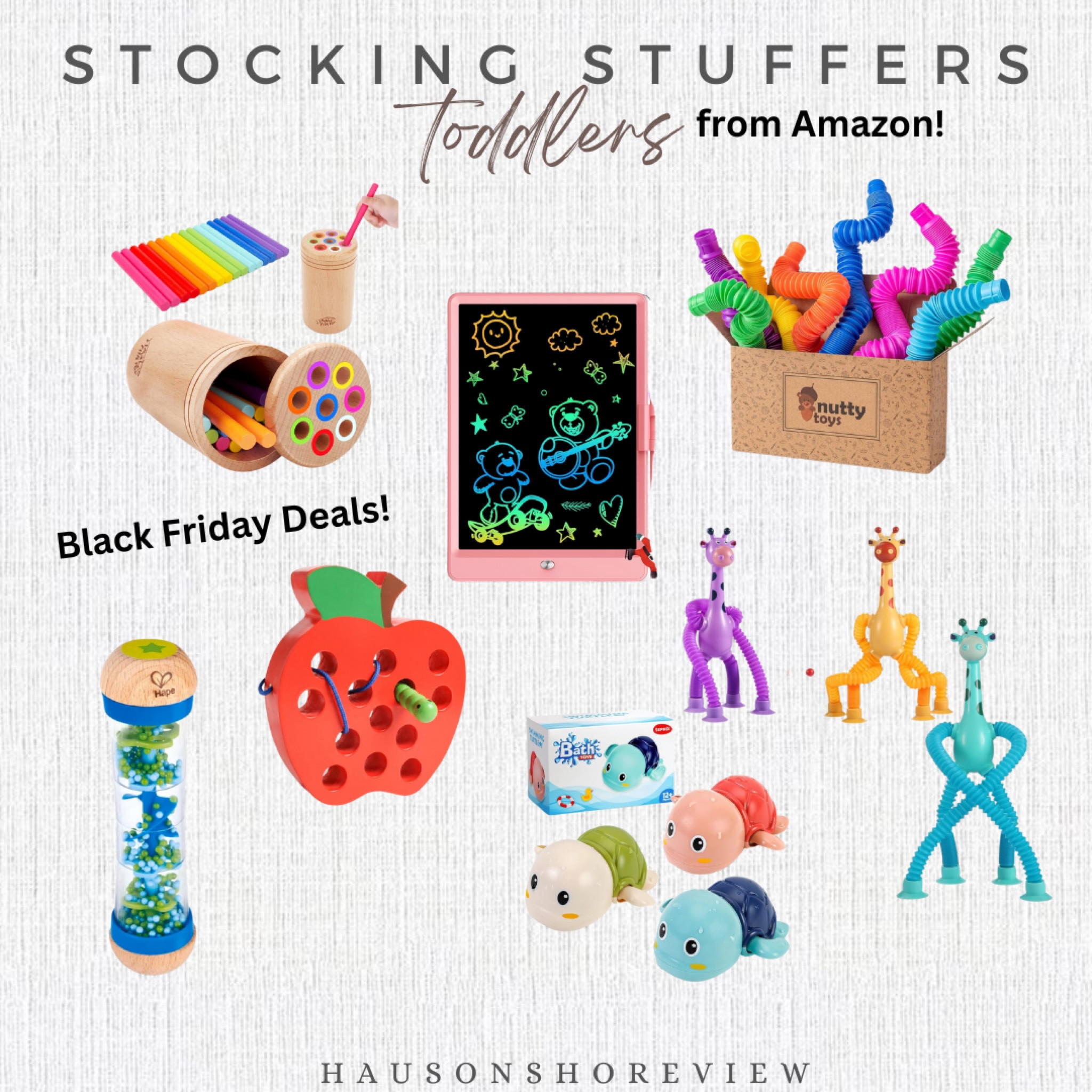 Toddler Stocking Stuffer ideas from Amazon! All of these are on sale for Black Friday! Some of these also make great toys for on the go!

Amazon. Amazon toys. Christmas list. Christmas presents. Toddler toys. Toddler toys. Santa gift. Santa present. Stocking stuffer for kids. Toddler stocking stuffers. Travel toys. Car toys. Restaurant toys. Small gift idea. Kids gifts. Toddler girl gift. Toddler boy gift. Kids Christmas present. Toddler Christmas present. Toddler Christmas toys. Amazon shopping. Grandchild gifts. Black Friday. Black Friday sales. Black Friday Amazon. Black Friday toys. 

#LTKSaleAlert #LTKKids #LTKHoliday