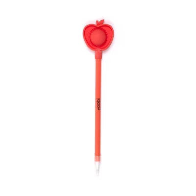 Yoobi Novelty Ballpoint Pen Popper Red Apple | Target