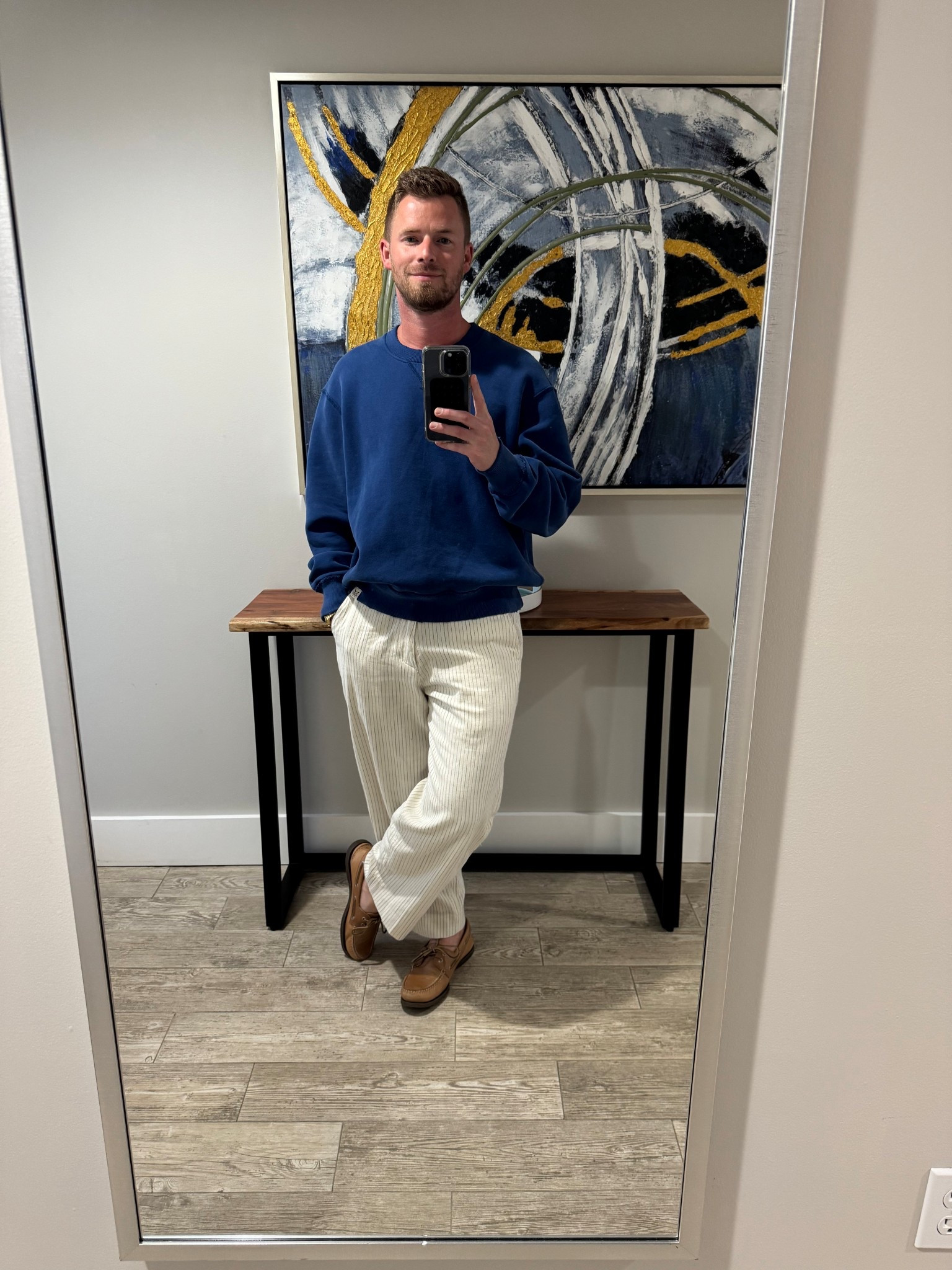 Florida Date Night Fit

Rocking the striped pants and blue sweatshirt from my styling video and really like the look. 

#LTKMens #LTKootd #LTKgrwm