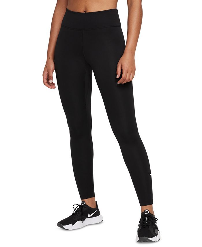 Nike Women's Therma-FIT One Full-Length Leggings & Reviews - Pants & Capris - Women - Macy's | Macys (US)