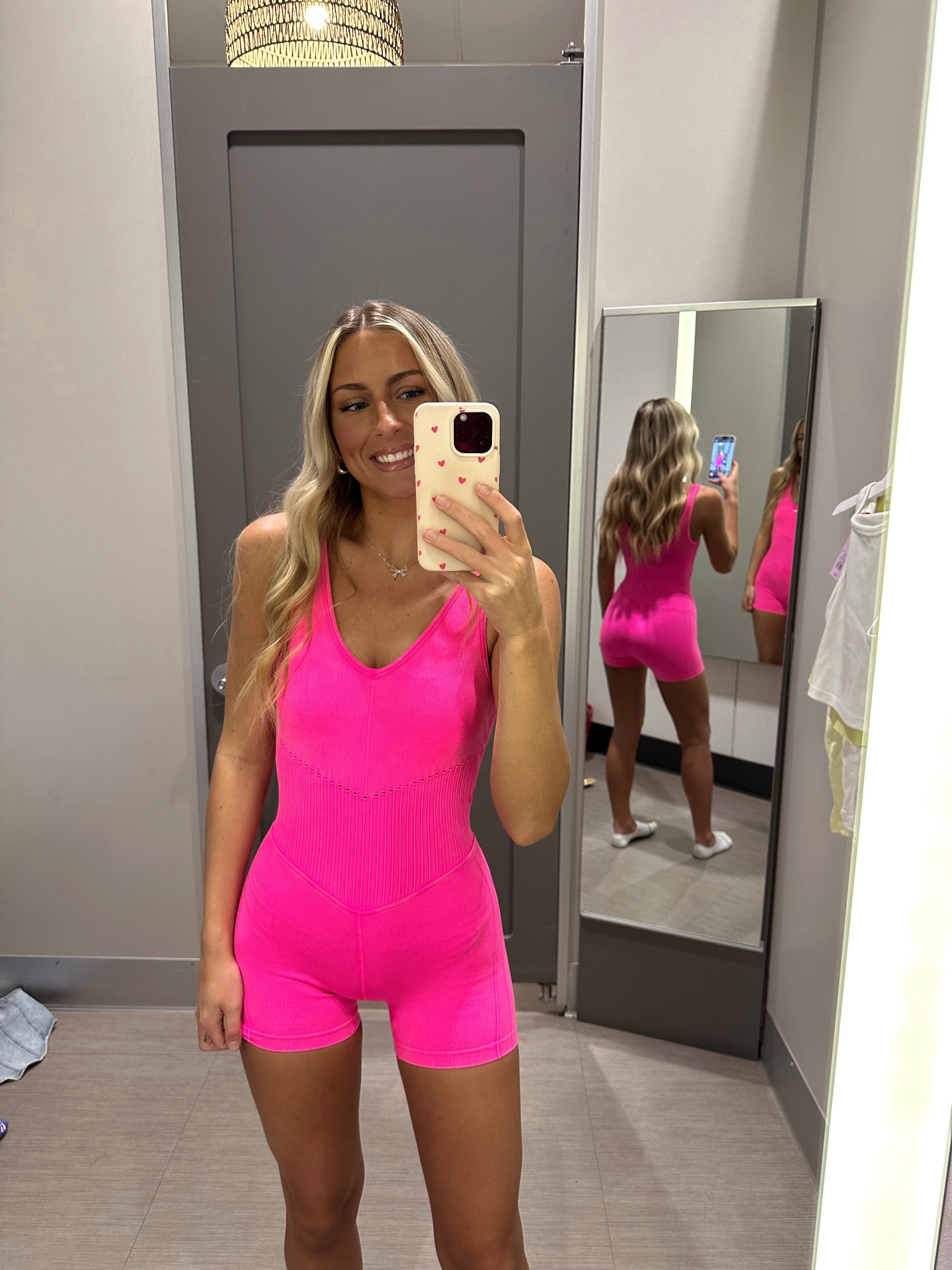 HOT PINK WORKOUT ROMPER?! add to cart 🛍️🛍️

#LTKSpringSale #LTKstyletip #LTKfindsunder50