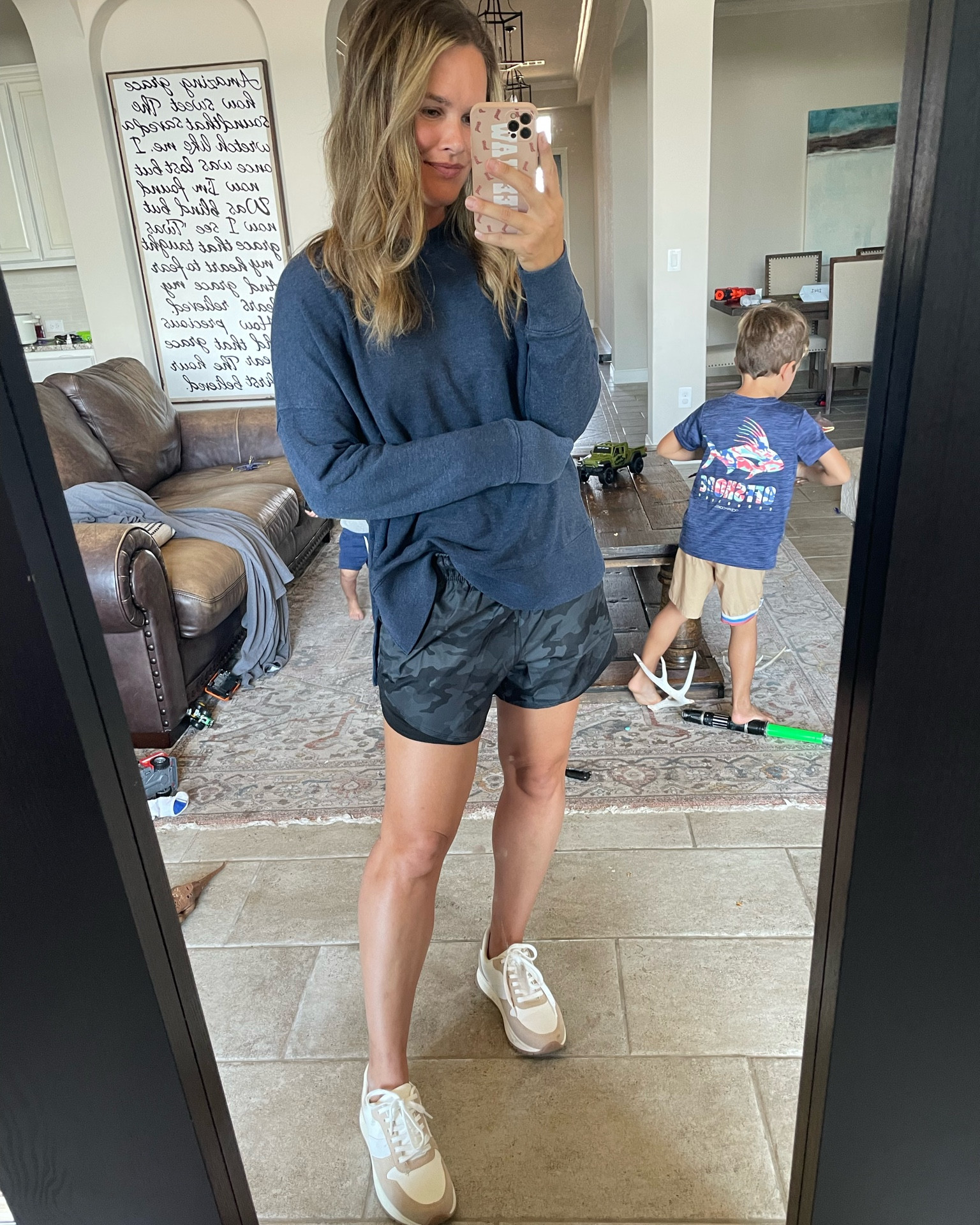 The comfiest outfit from Walmart tru sizing in all #walmart #walmartfashion #walmartfinds #casualoutfit #casualstyle 

#LTKunder50 #LTKstyletip #LTKsalealert