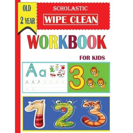 Scholastic wipe clean workbook for kids old 2 year: A Magical Activity Workbook for Beginning Reader | Walmart (US)