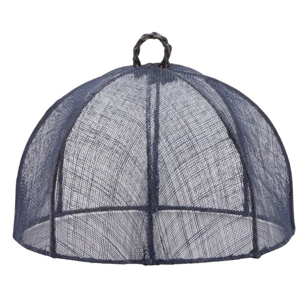 Waterside Round Food Cover in Navy - Set of 2 | Cailini Coastal