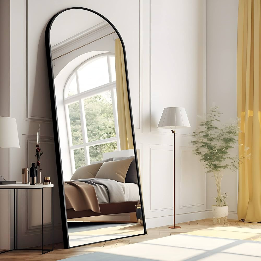 Amazon.com: NeuType 71"x24" Arched Full Length Mirror Large Arched Mirror Floor Mirror with Stand... | Amazon (US)