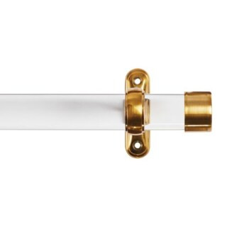 Acrylic Single Rod Hardware Set | Ballard Designs | Ballard Designs, Inc.
