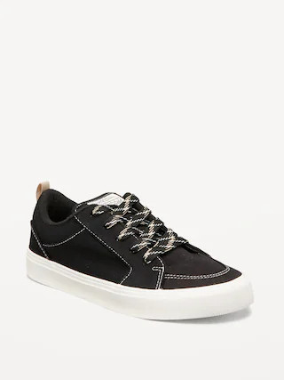 Canvas Lace-Up Sneakers for Boys | Old Navy (CA)