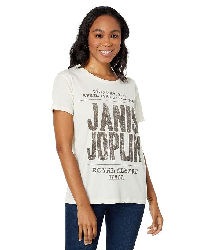 Chaser Janis Joplin Royal Albert Hall Recycled Vintage Jersey Everybody Tee | Zappos