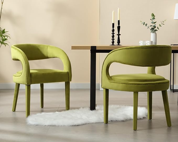 CIMOTA Upholstered Dining Chairs Set of 2 Modern Kitchen & Dining Room Chairs Kitchen Chairs with... | Amazon (US)