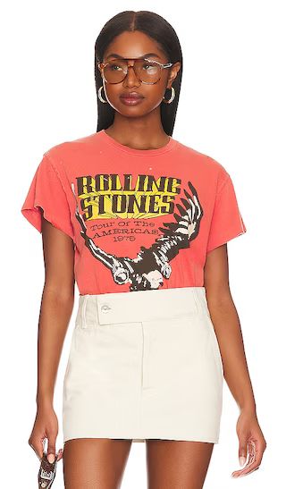 The Rolling Stones Tee in Cherry | Revolve Clothing (Global)