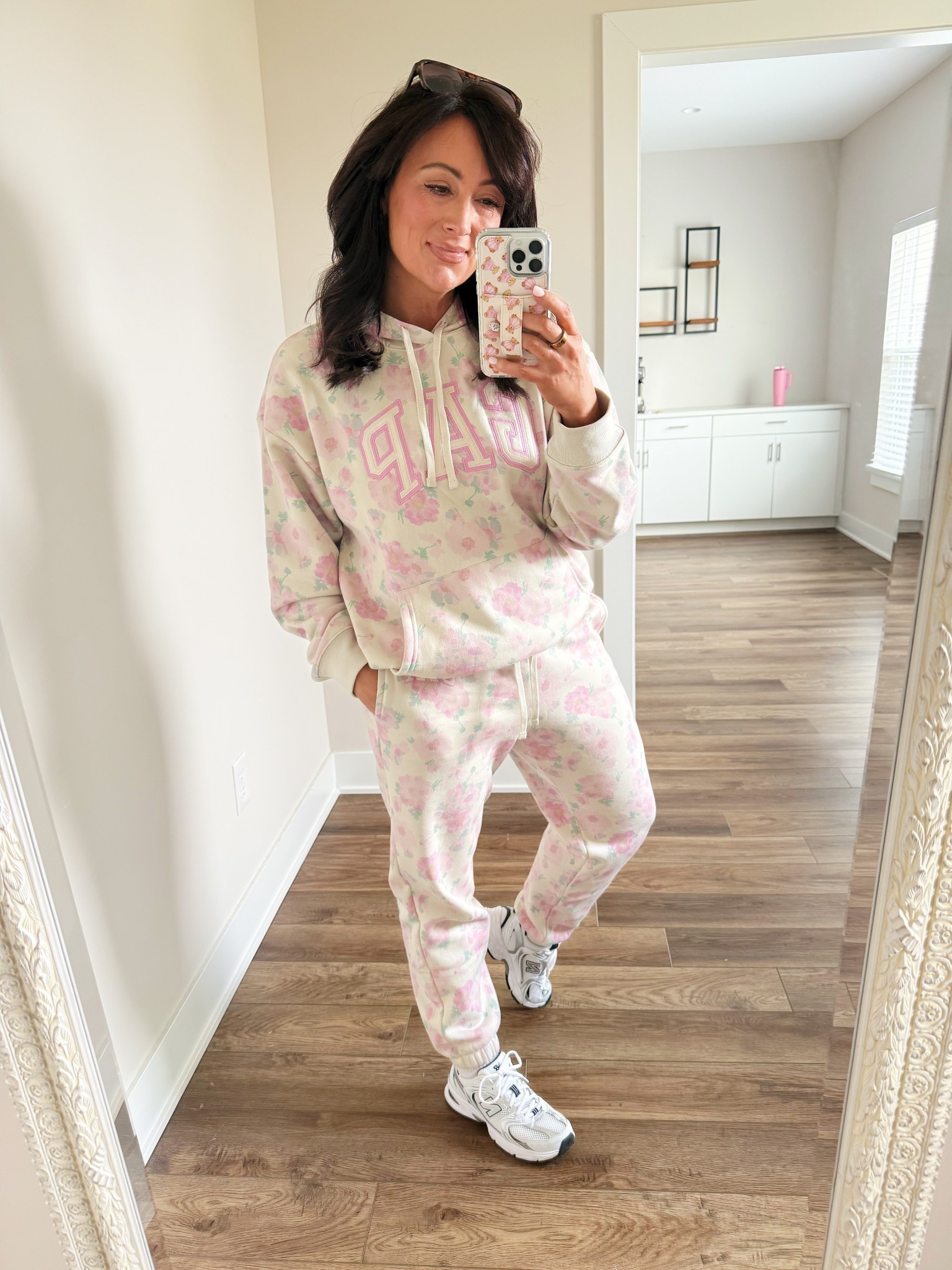 • large top for an oversized fit - runs true to size 
• medium sweats 
• sneakers true to size 

#LTKootd #LTKActive #LTKgrwm