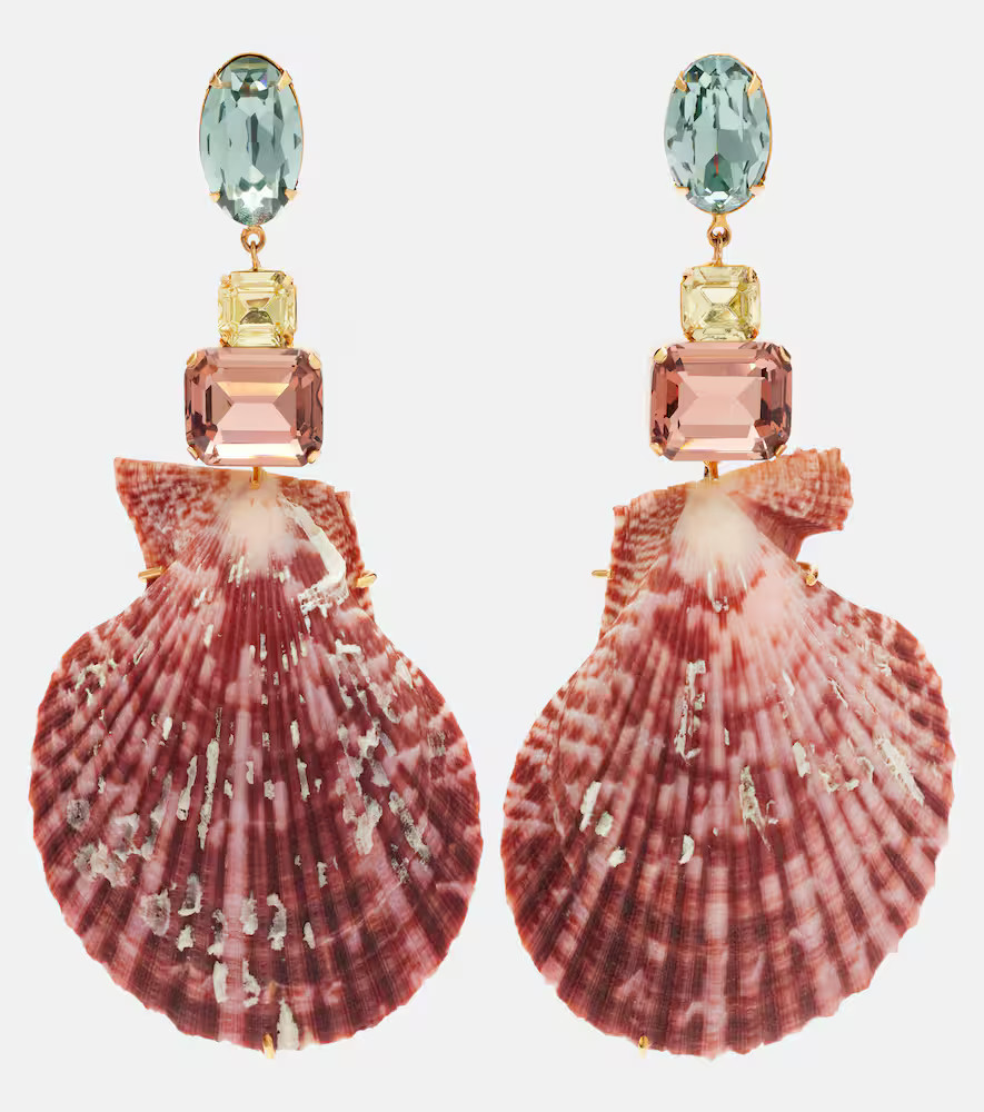 Jennifer Behr Calabria embellished drop earrings | Mytheresa (DACH)
