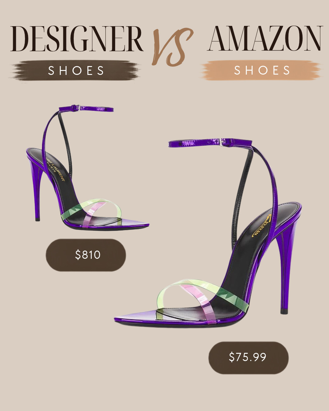 ✨ THE SHOES I’D ADD TO MY FALL ROTATION. 👠🤎

Okay… these Amazon shoe finds are too good not to share. 👀✨

From bold purple and green statement heels to chic leopard, neutral, and classic black styles, there’s a little something for every fall mood. 🍂

👠 Chic & eye-catching
🤎 Easy to dress up
✨ Statement styles
🍂 Perfect for fall
💸 Designer vibes. Smarter price.

Sometimes one great pair of shoes is all you need to make a simple outfit feel so much more elevated. 👀

Which pair would you wear first? 👠👇

🛍️ SHOP TODAY’S SHOE FINDS 

 #affiliatelink #ad #AmazonFinds #AmazonShoes #ShoeFinds #FallFashion #AffordableStyle #DesignerInspired #BrownGirlDeals #LTKootd #LTKBeauty
